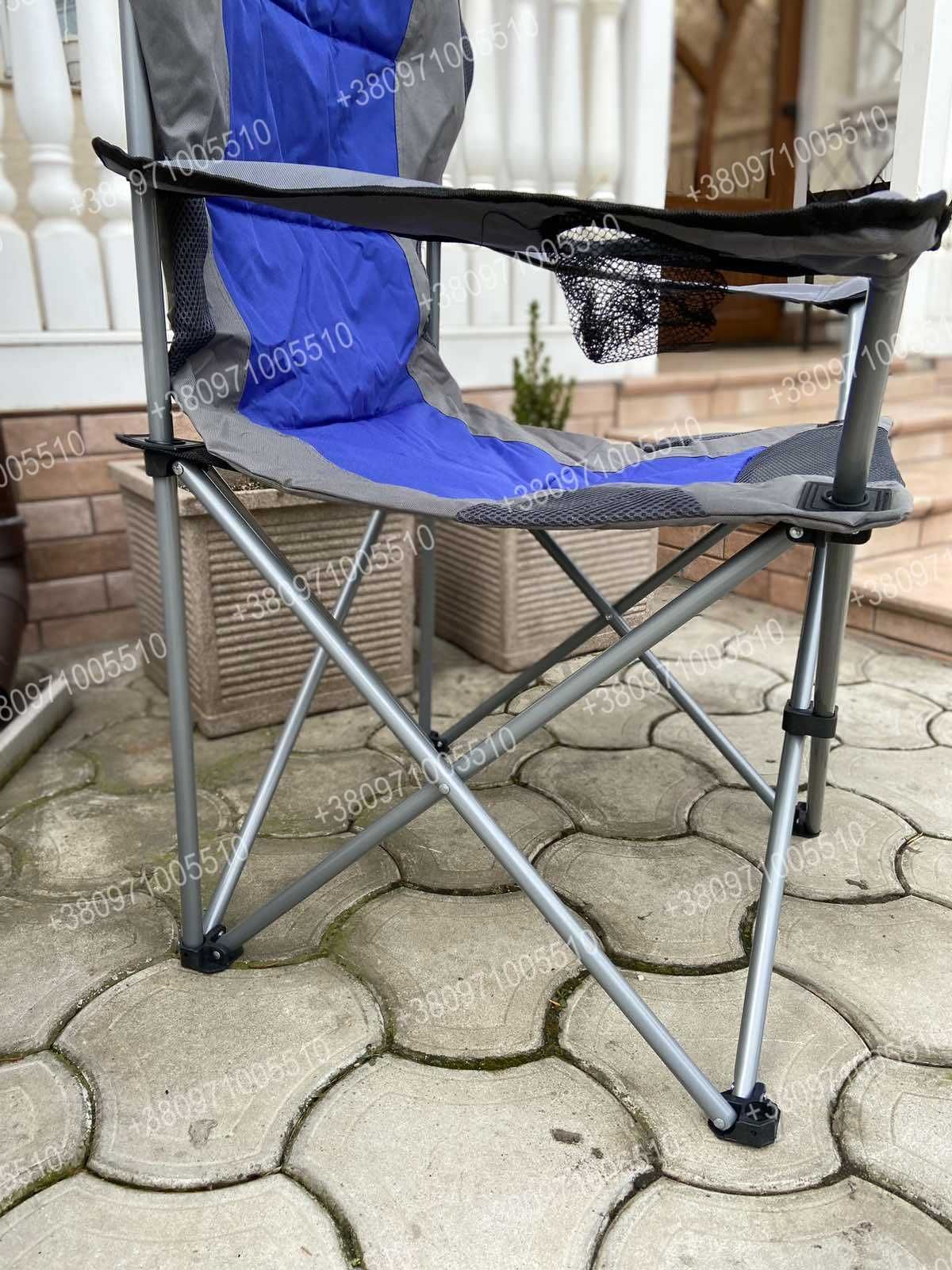 Стул для рыбалки, Раскладное кресло паук для пикника с подлокотниками