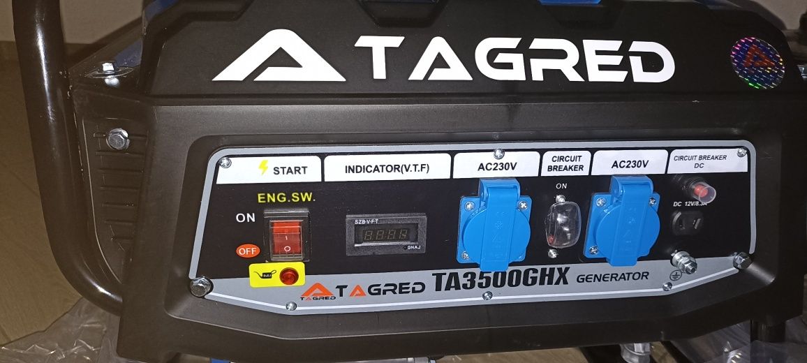 Генератор 3500W 3,5 кВт TAGRED TA3500GHX AVR  мідна обмотка