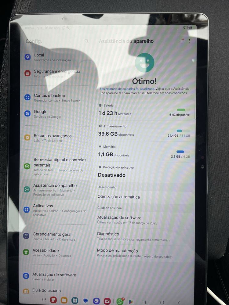 Tablet Samsung Galaxy A9+