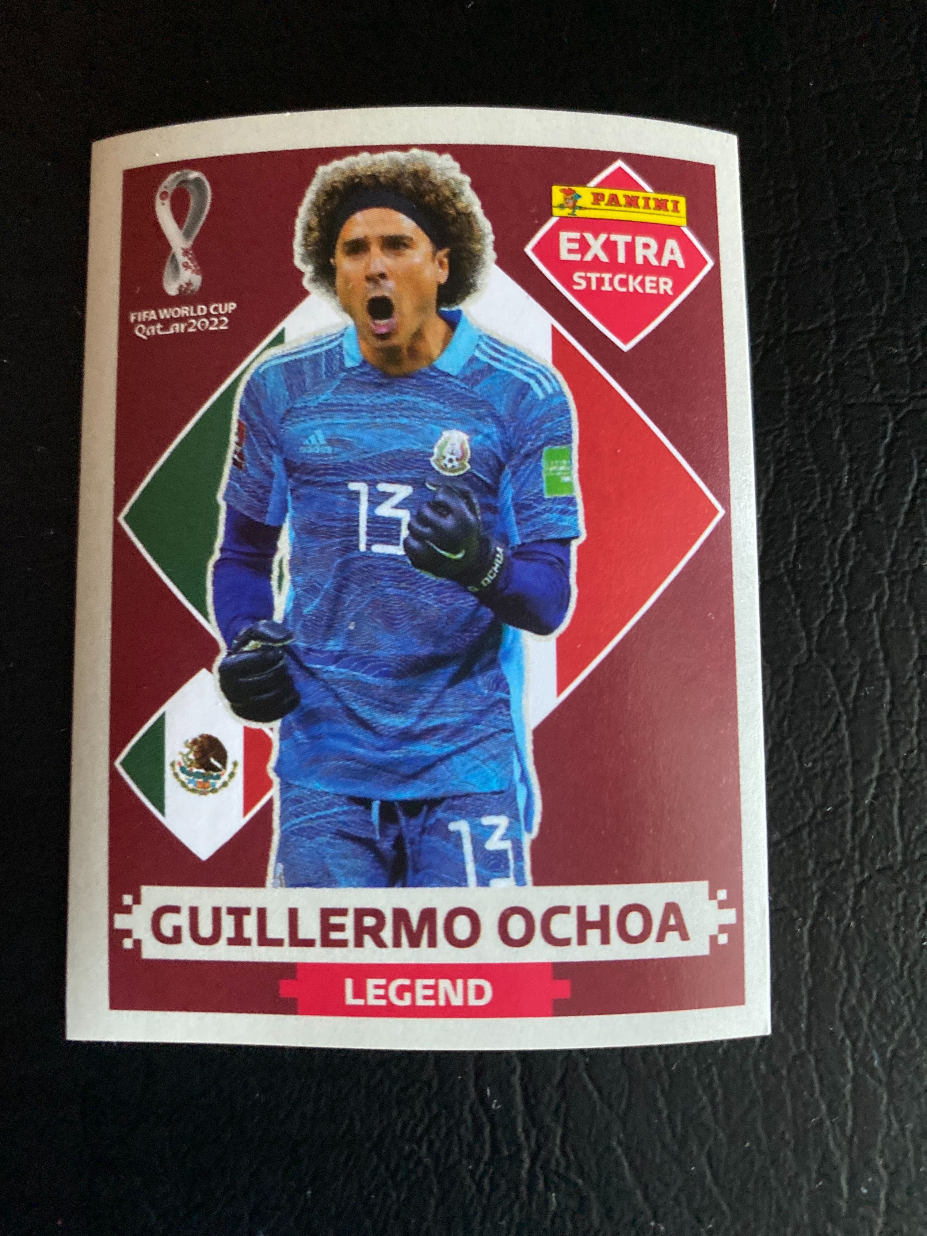 Panini extra sticker FIFA WORLD CUP QATAR 2022 Guillermo Ochoa