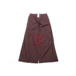 Oneill wide leg spodnie y2k M/38eu burgund JNCO style