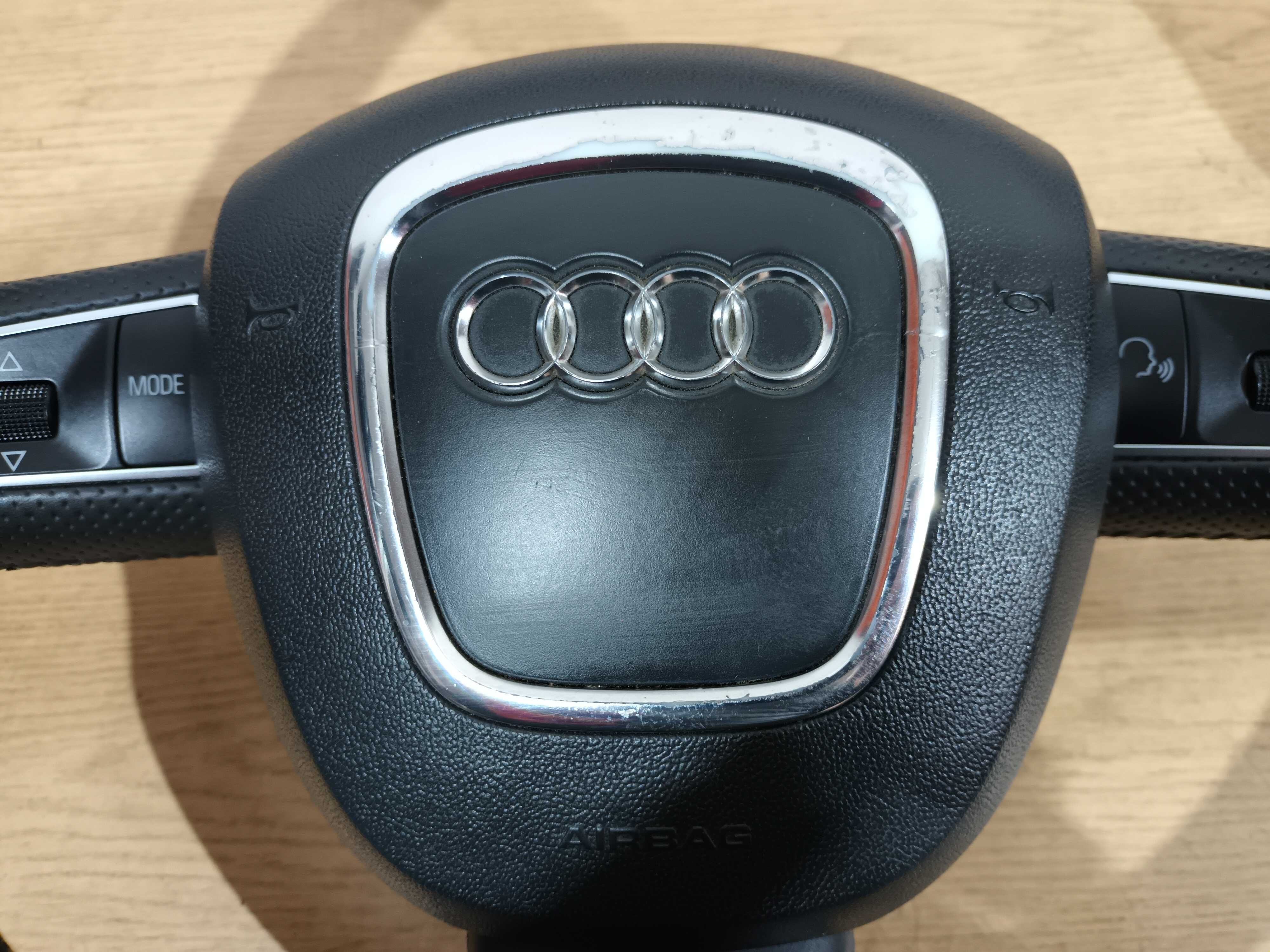 Kierownica skóra multifunkcja AirBag poduszka AUDI A4 B8 A5 Q5 A3