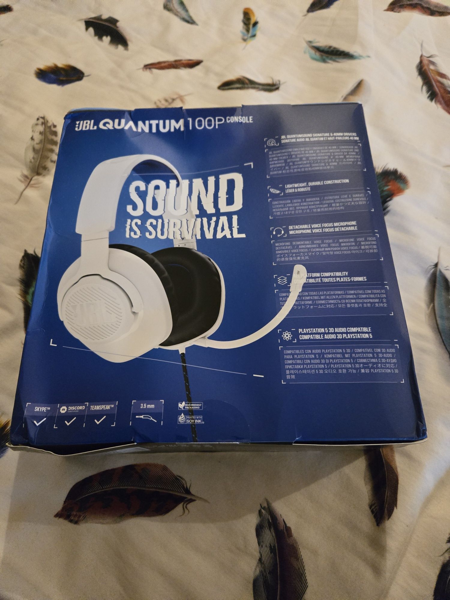 Ігрова гарнітура JBL Quantum 100P