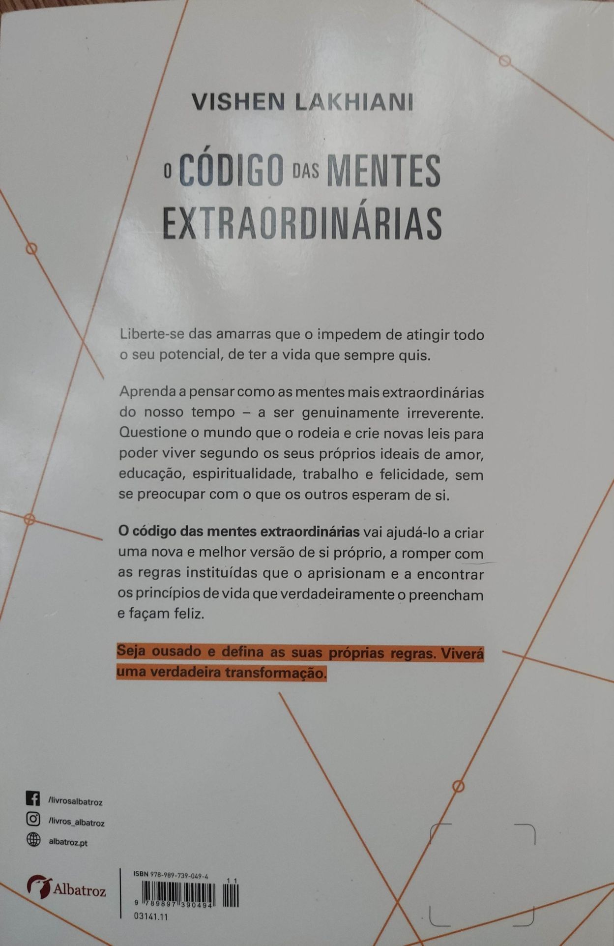 O código das mentes extraordinárias
