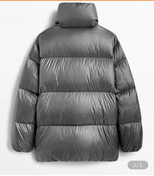 Курточка пухова Massimo Dutti, xs-с розмір