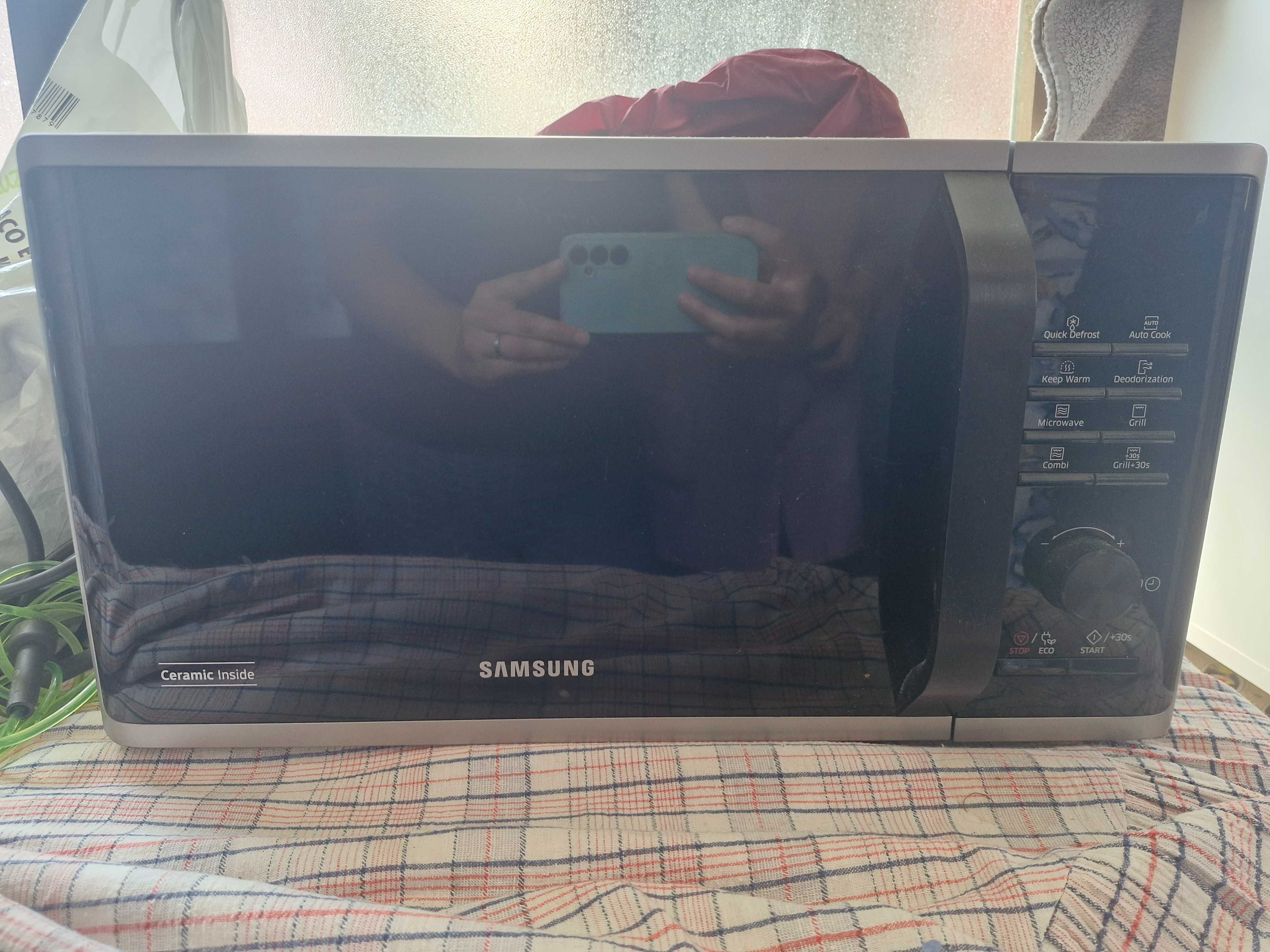 Microondas samsung novo
