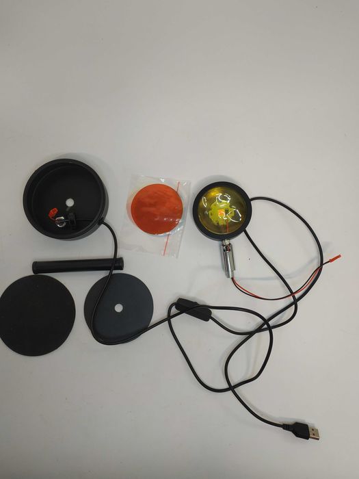 Lampa zachód słońca Lampka Sunset Lamp - Imitujaca Słońce