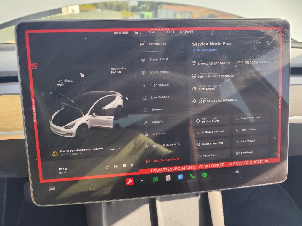 Tesla Modelo 3 single motor 2023