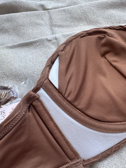 Купальник vctoria’s secret bandeau top & brazilian 36c-m