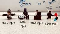 Лего минифигурки, скибидитуалеты, камерамэн, тв Мэн