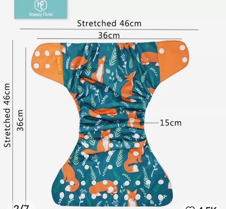 Fraldas reutilizáveis