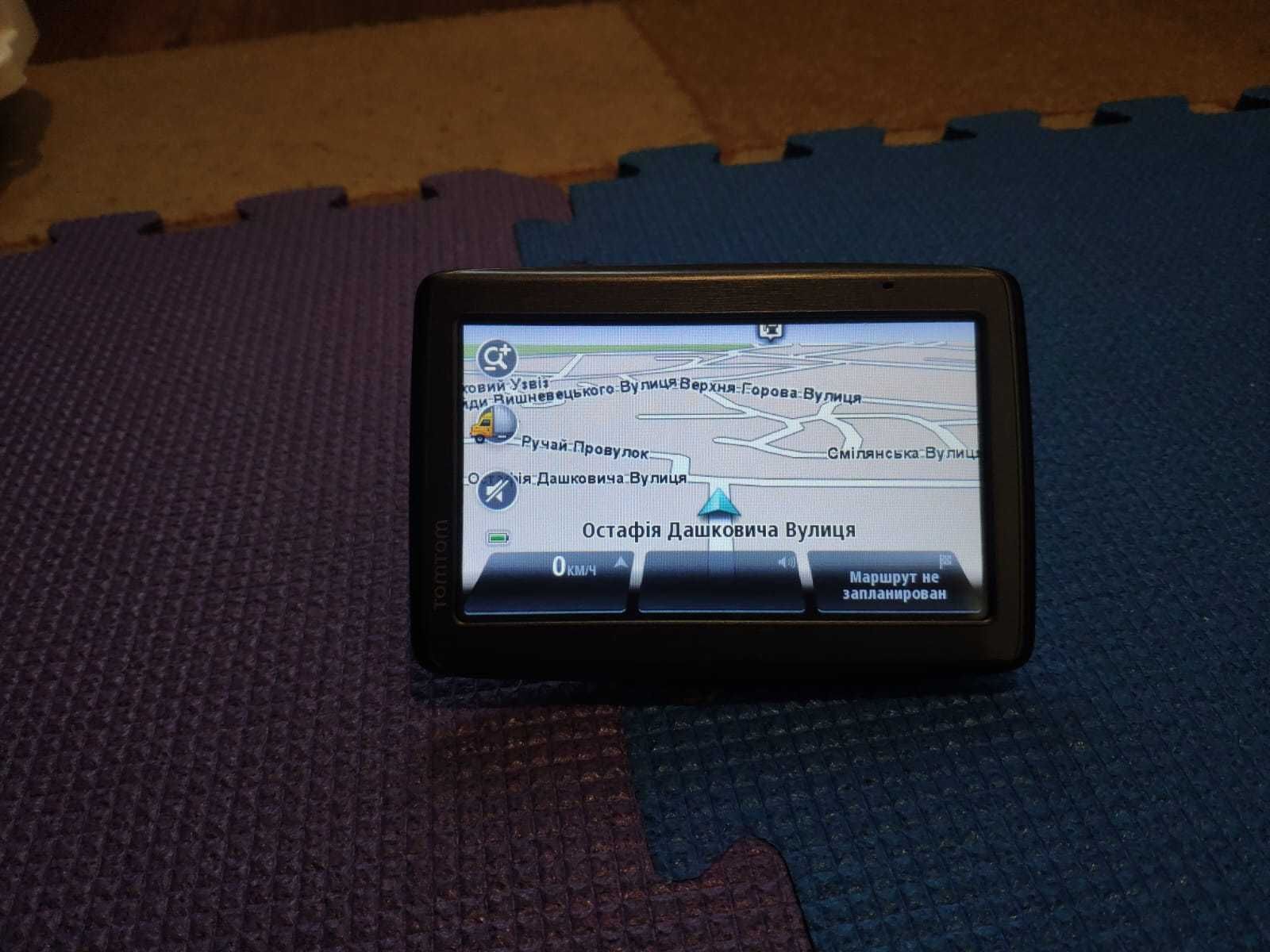 Навігатор для вантажних авто TomTom Via з новою картою Европи 2025 р
