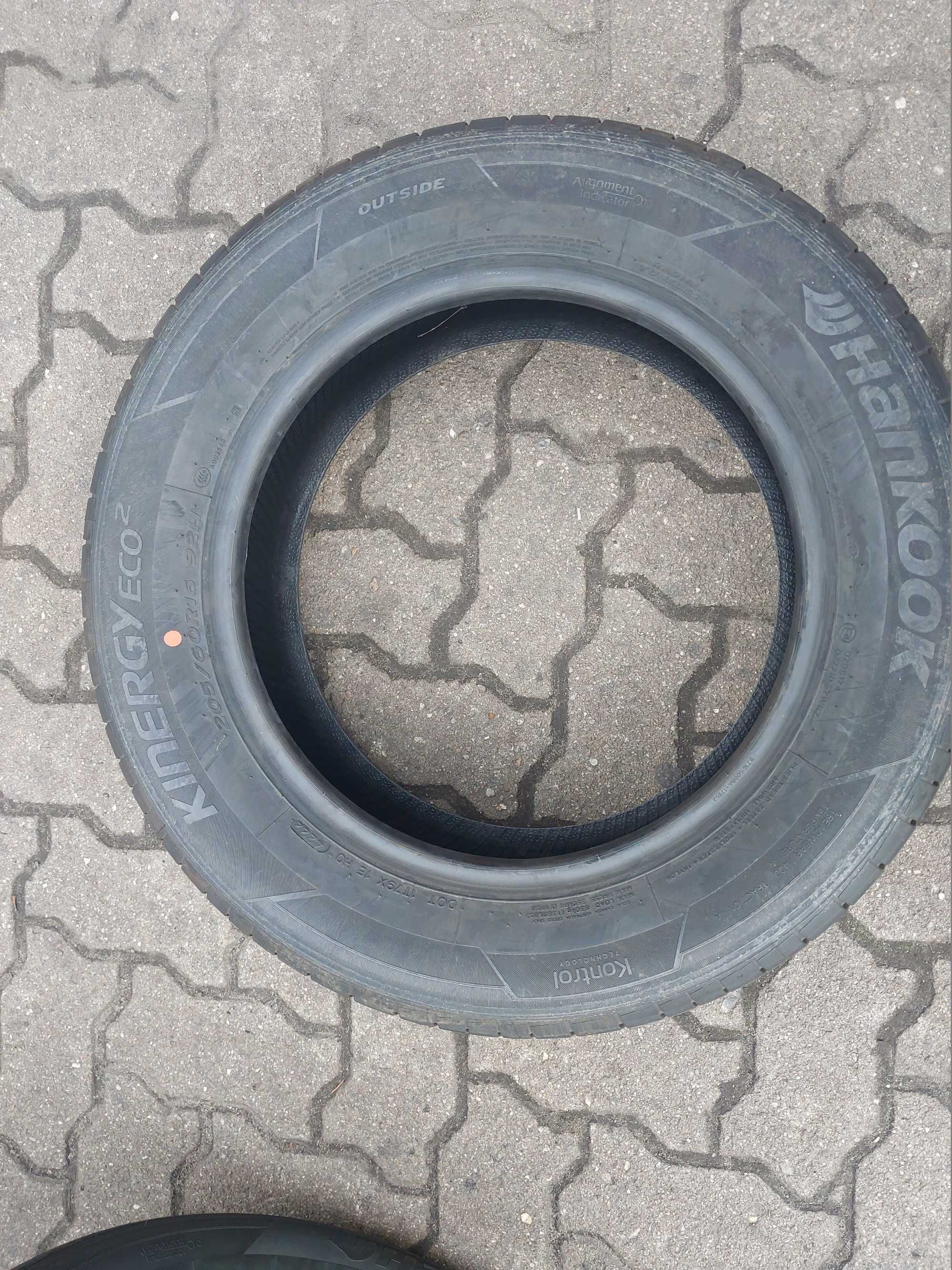 Komplet opon 205/60/16 hankook nowe