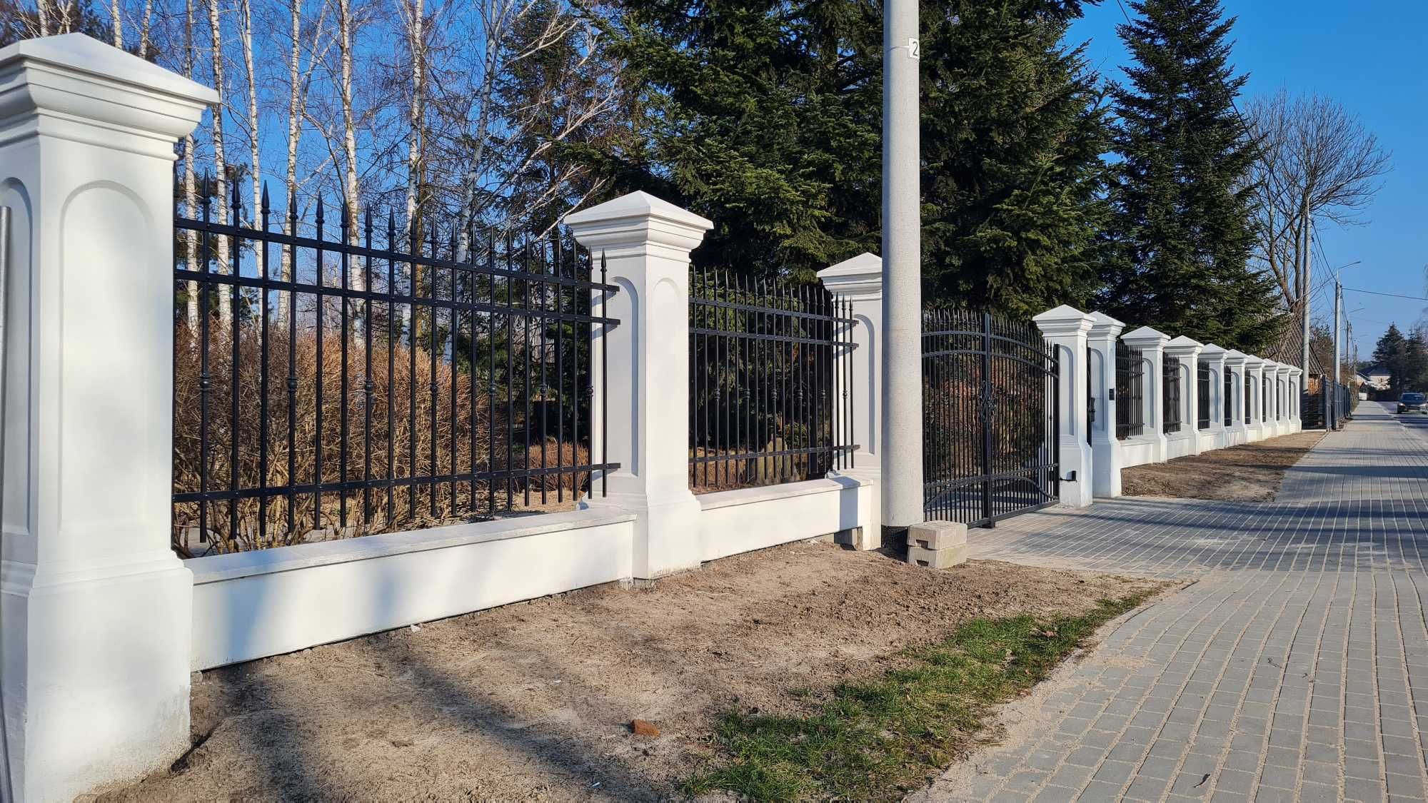 Słupki,Murki Dworkowe,Ogrodzenia Betonowe,Słup Pałacowy,Boniowany,HDS