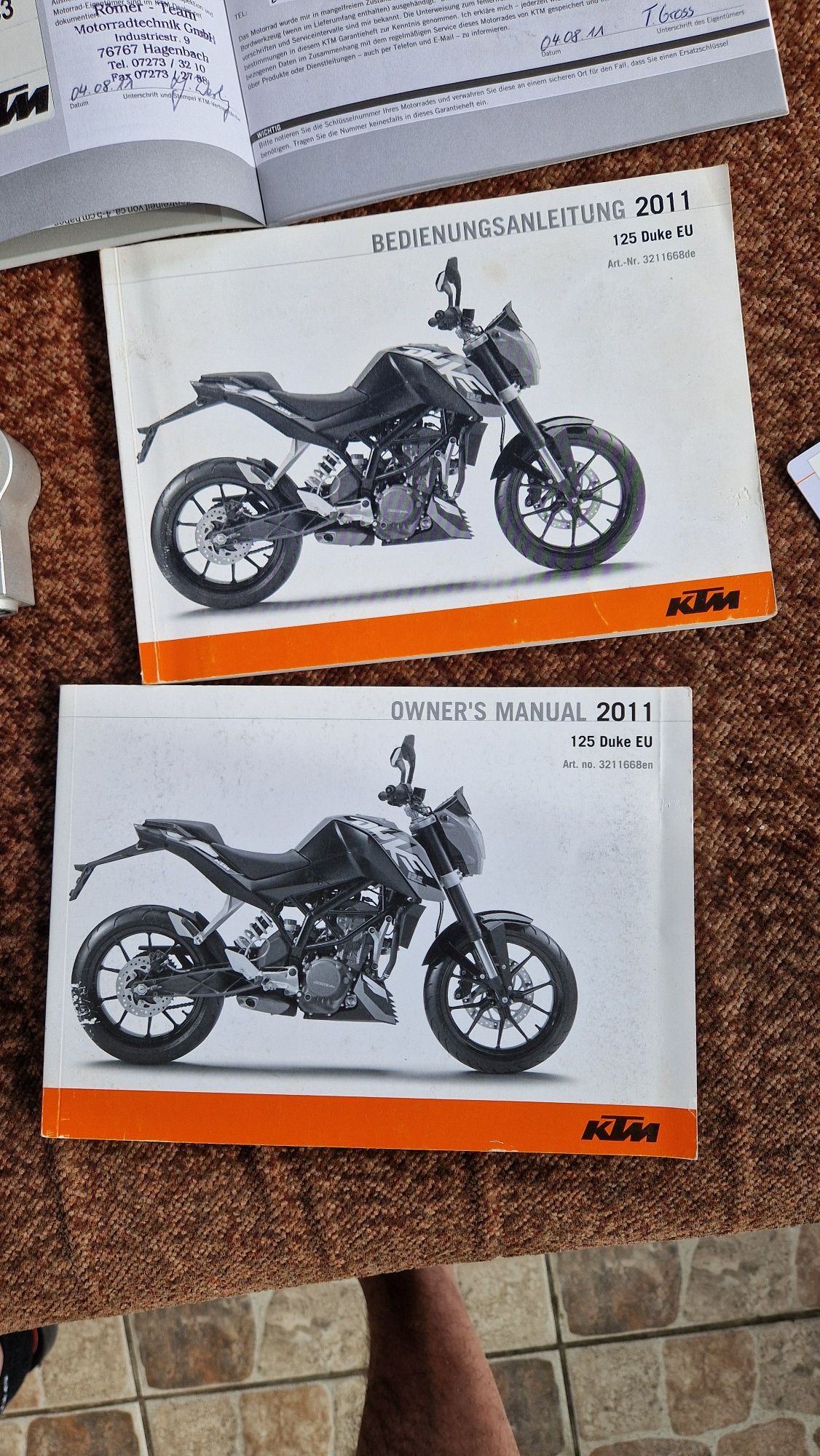 Ktm 125 duke 2011