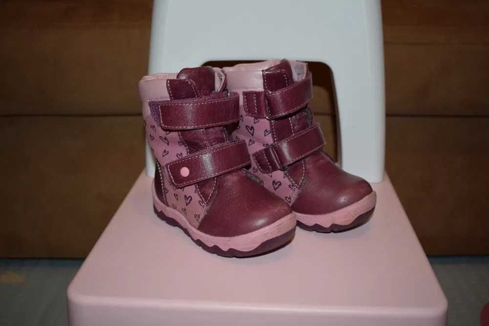 Зимові чоботи для дівчинки 21р., 25р., 27р.