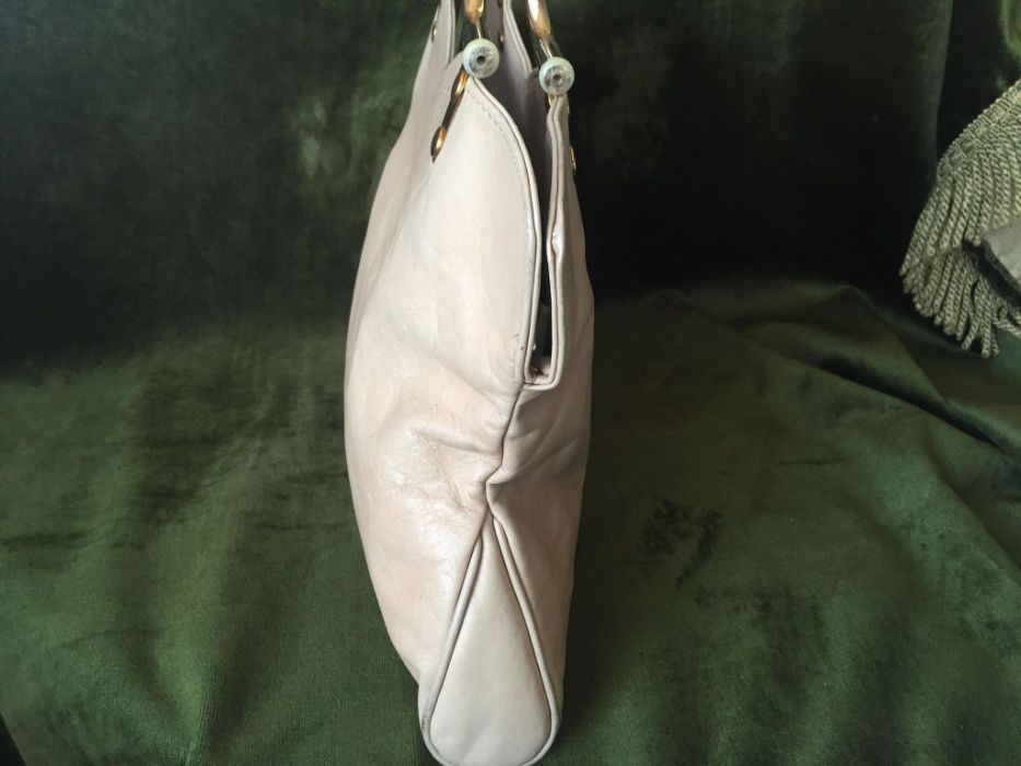 Stara skórzana torebka damska