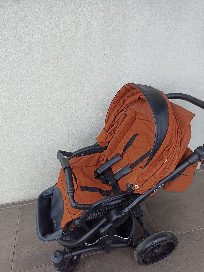 Wózek 3/1,4/1 Bebetto tito fotelik cybex cloud i size rozkladany