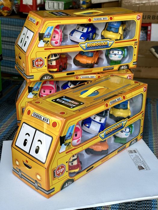 Набір Робокар Полі . Роботи трансформери