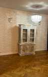 Witryna / biblioteczka drewniana stylizowana / postarzana stylowa