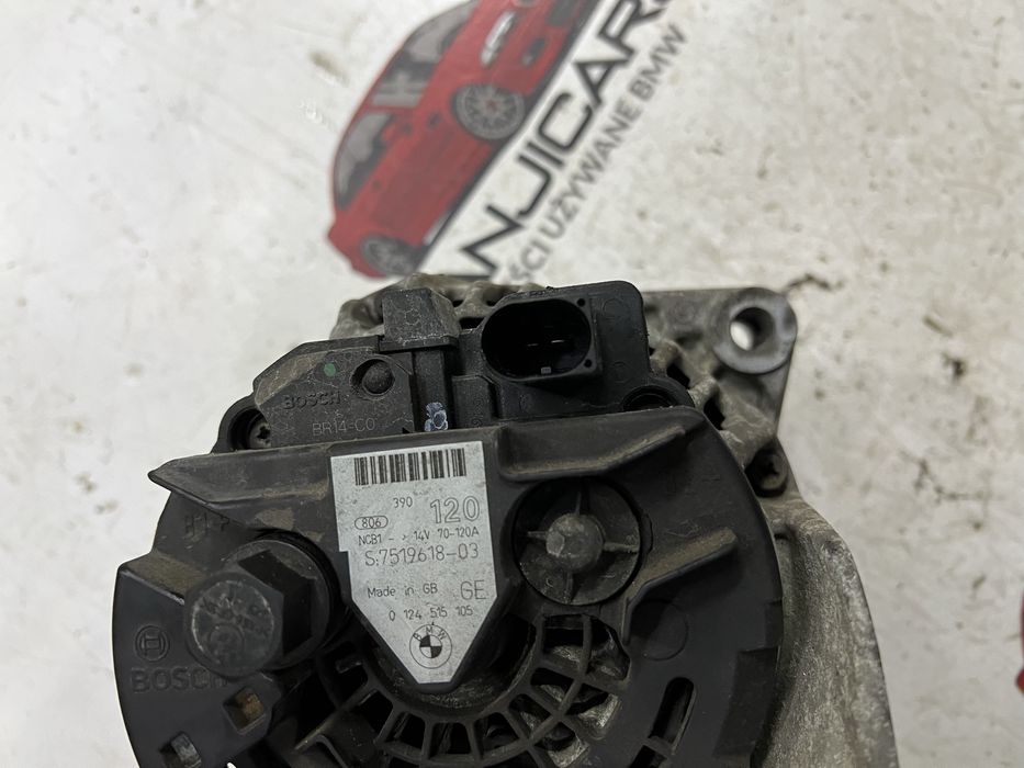 Alternator bosch 120A bmw e60 e61 e83 e53 x3 x5 z4 m54 m54b30 m54b25