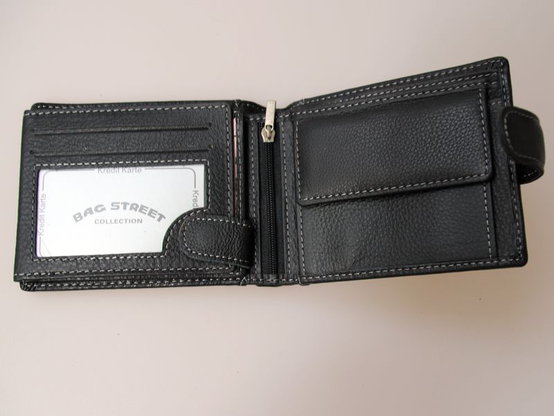Męski portfel portfele Wild poziomy skóra 5503