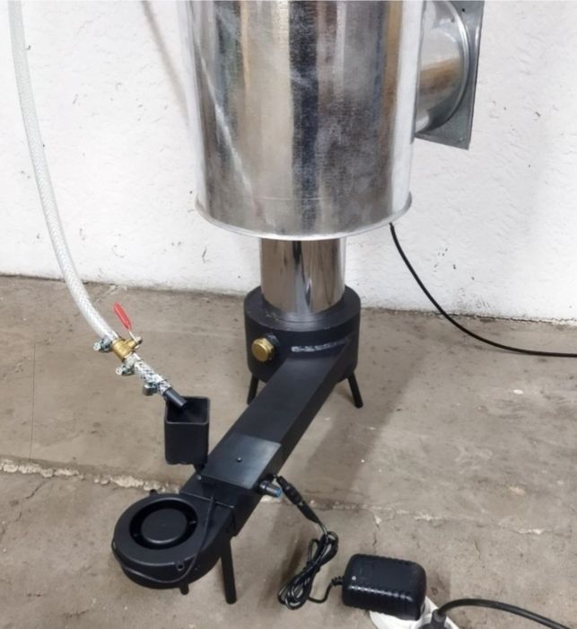 5-30кВт! Горелка на отработке в Печь Буржуйку