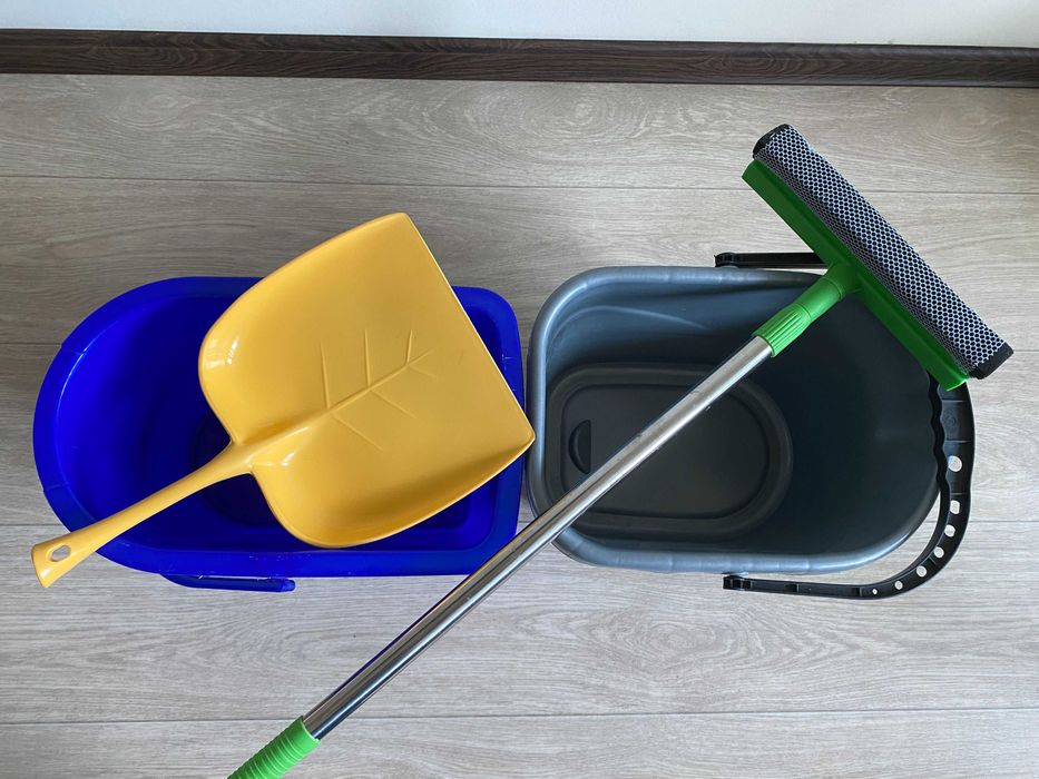 Відро пластмасове господарське без кришки прямокутне