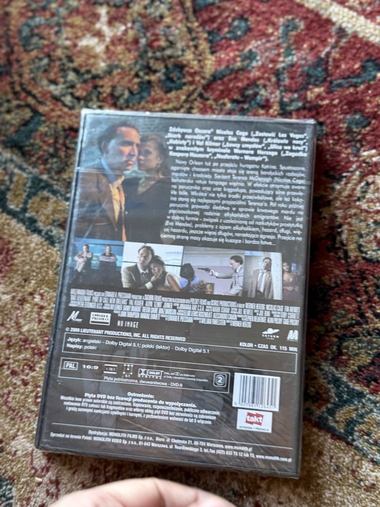 DVD “Zły porucznik: Miejsce akcji – Nowy Orlean”