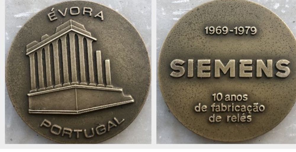 Medalhas Comemorativas anos 80 e anos 90