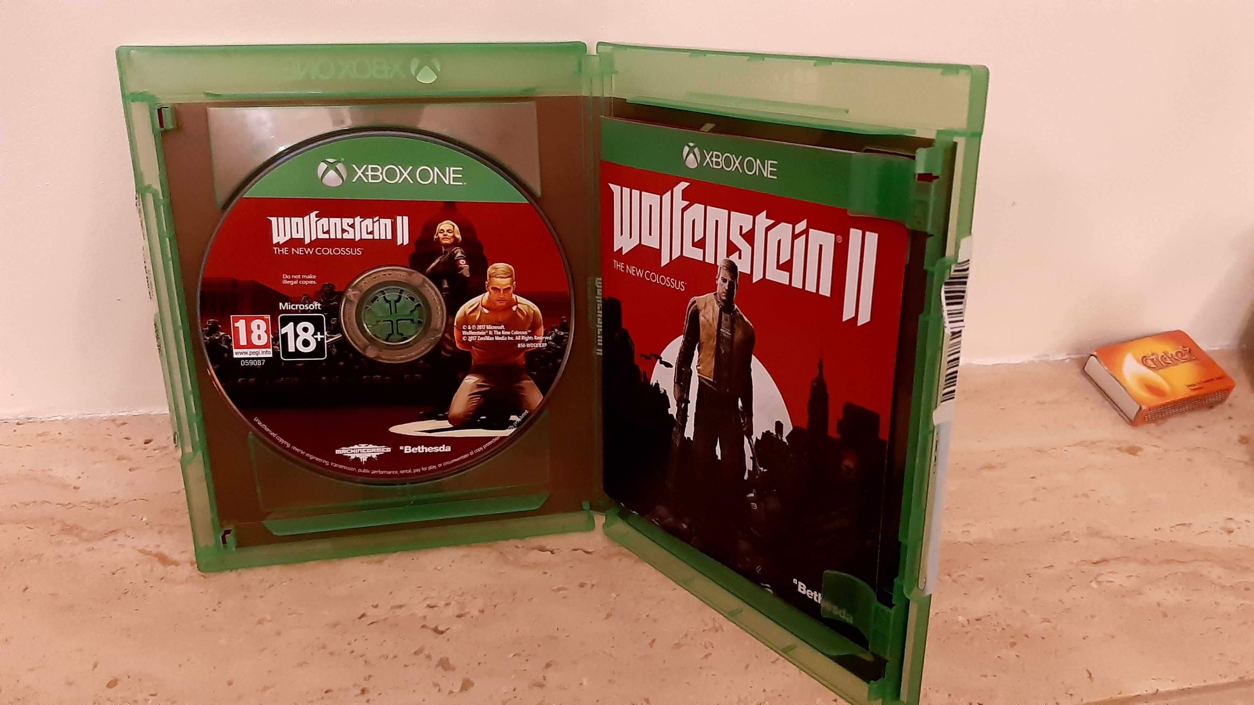 Xbox one Wolfenstein 2 gra stan idealny