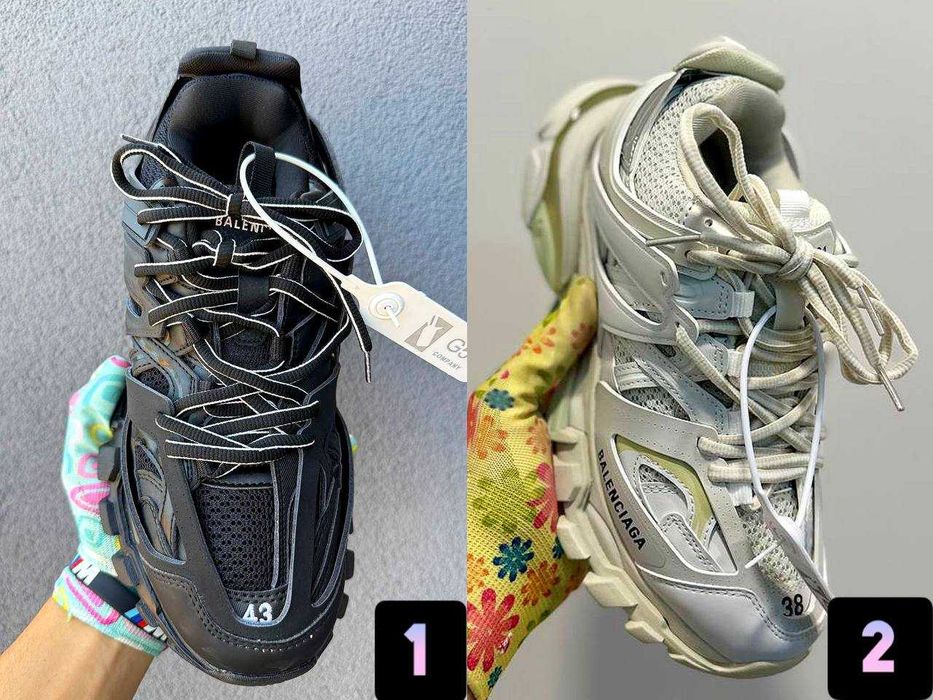 ‼️Кросівки Balenciaga Track Black та White | Унісекс | Розміри 36 - 45