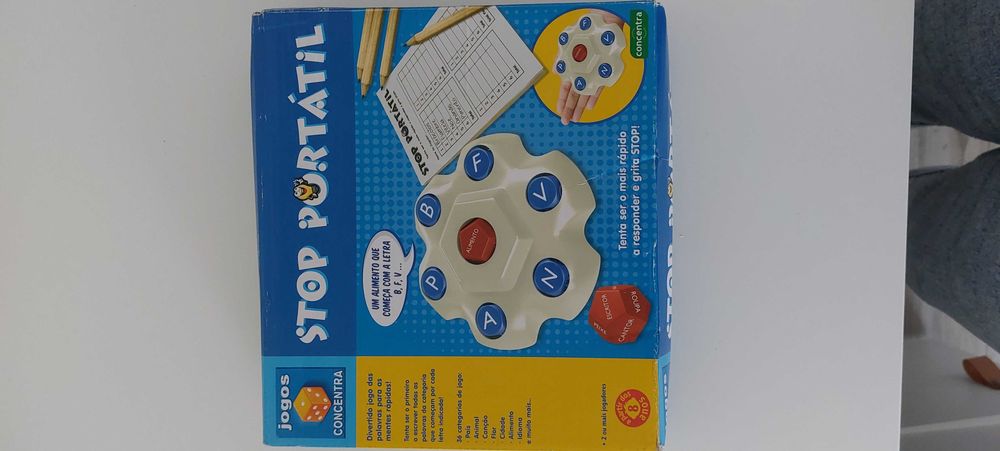 Vendo jogo “Stop” da Clementoni — ótimo estado