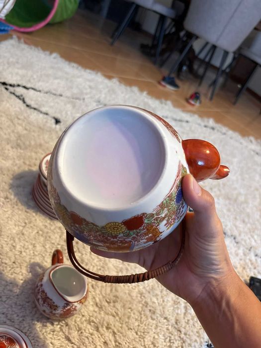 Conjunto /serviço de chá oriental