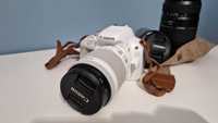 Zestaw Canon 100D Biały + Yongnuo 50mm F1.8 + Tamron 70-300mm