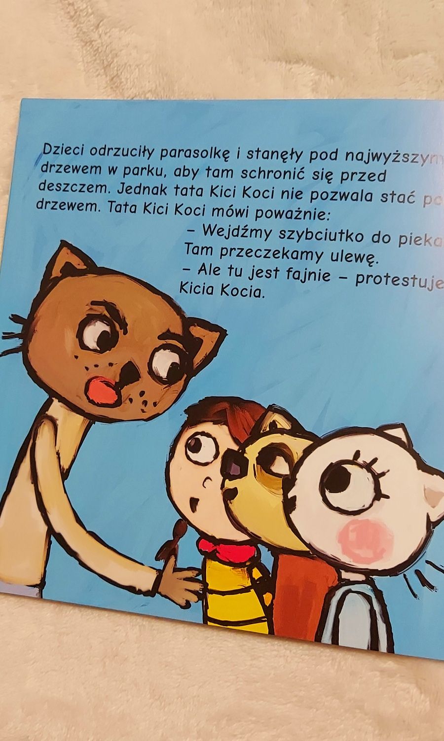 Książeczka Kicia Kocia Straszna Burza książka dla dzieci #KupMiChceTo