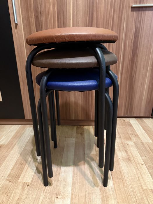 Taboret  kuchenny - zestaw 3 sztuk