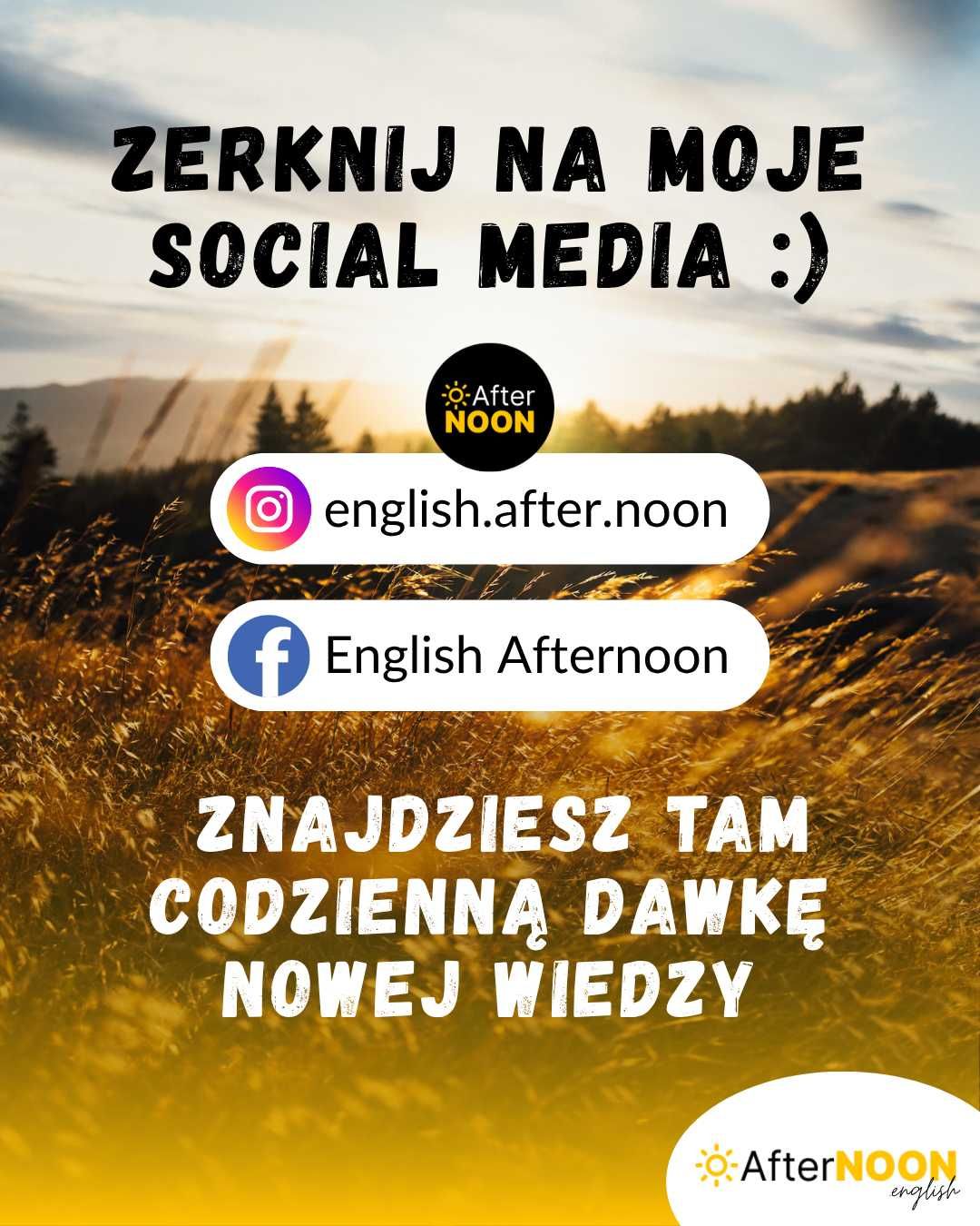 Korepetycje z języka angielskiego dla dzieci i dorosłych - Angielski