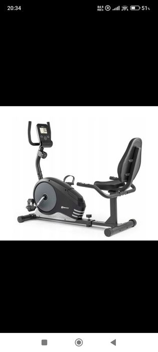 Nowy rower poziomy Hop Sport czarny