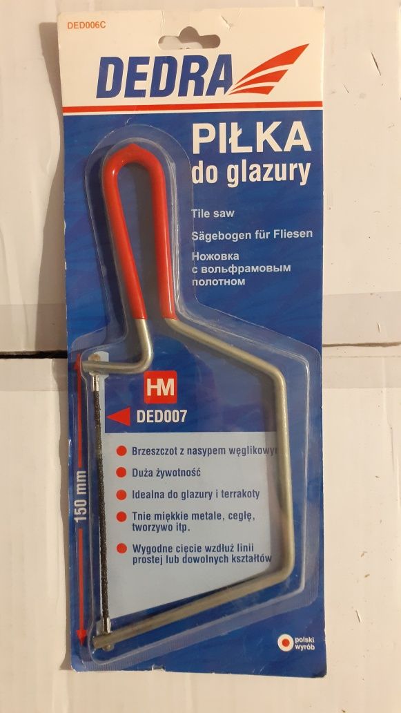 Piłka do glazury dedra