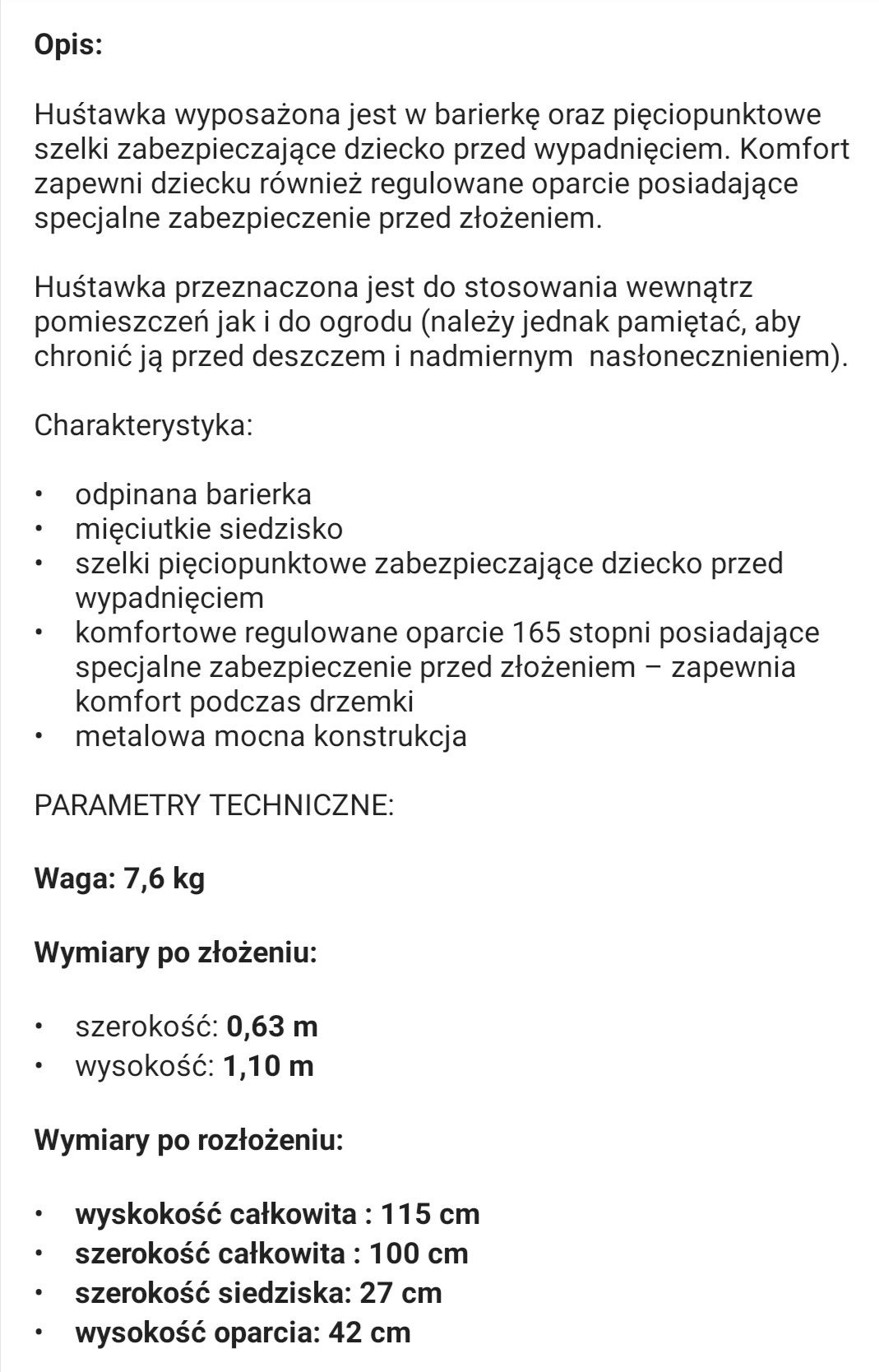 Huśtawka Adbor..