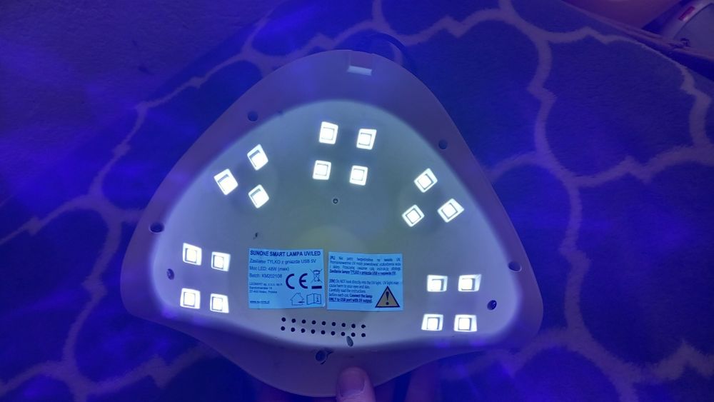 Lampa uv dziala jak nowa