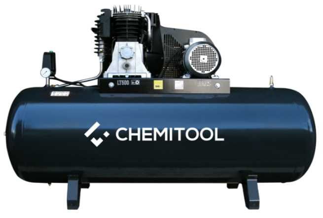 Compressor de Pistão com Correia 500L 7,5HP CHEMITOOL