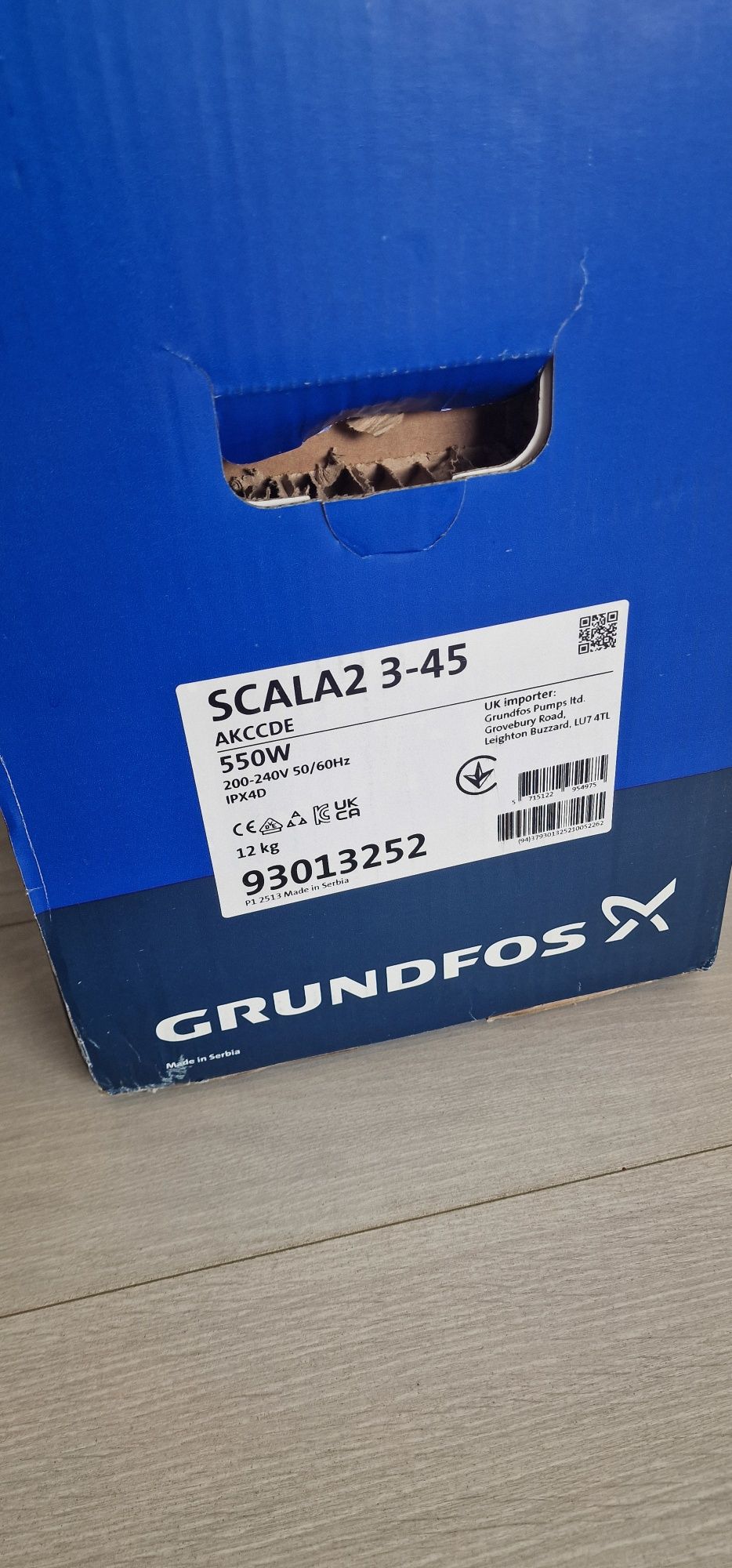 Pompa Grundfos SCALA 2 3-45 Nowa!!