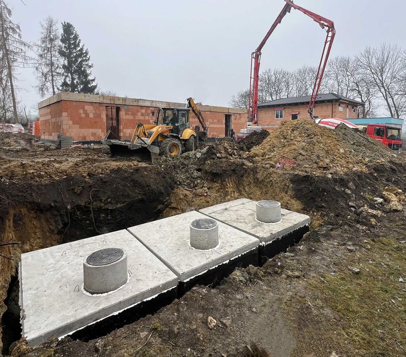 Szambo betonowe 12m³ - Zbiornik na deszczówkę od 4 do 13m³ - GWARANCJA