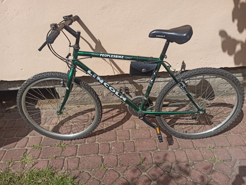 Rower Lincoln 26 cali butelkowa zieleń