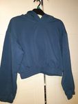 Bluza krótka crop top oversize