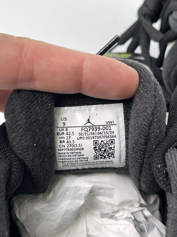 Оригинал Nike Air Jordan 4 RM (FQ7939 001) кожание джордан ретро retro