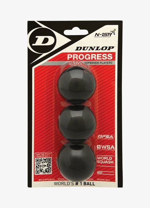 Piłka squash Dunlop Progress 3 szt