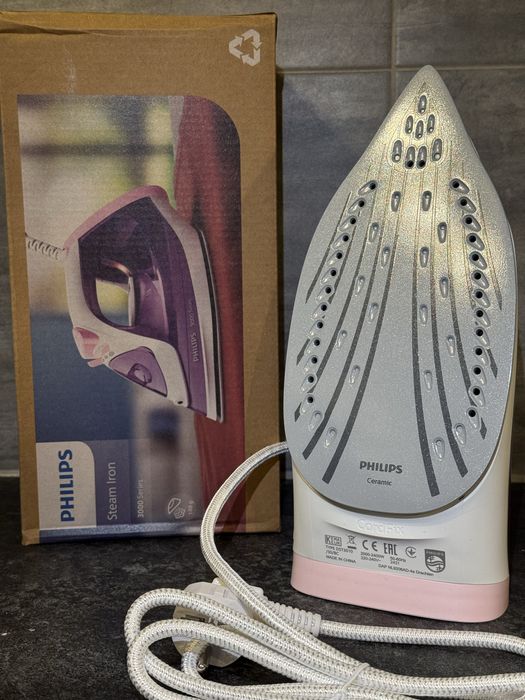 Нова праска парова PHILIPS 3000 series DST3010/30 керамічне покриття